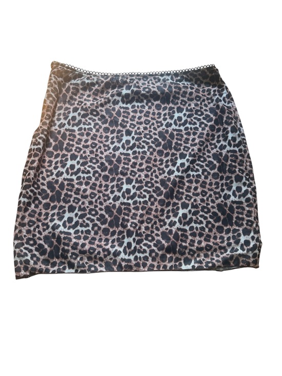 SHEIN Dresses & Skirts - SHEIN Leopard Print Mini Skirt in Brown and Black